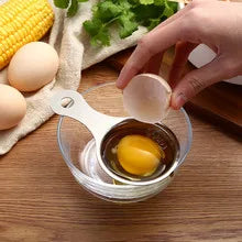 Stainless Steel Egg Yolk and White  Separator or Filter Kitchen Utensils.