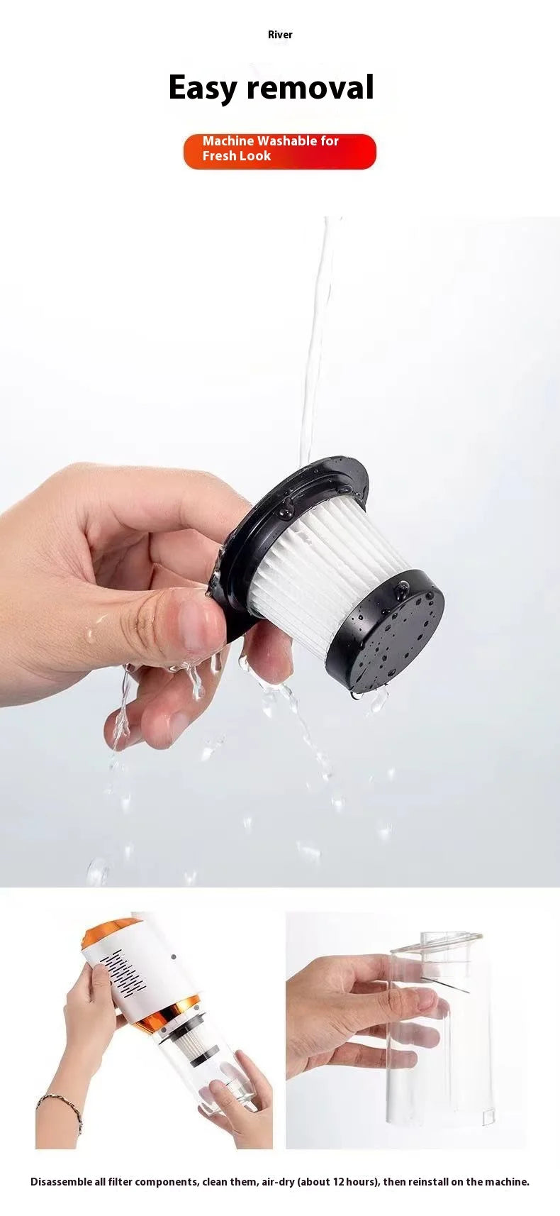 Multifunction Cleaning Machine Powerful Wireless  Vacuum and Sweeper