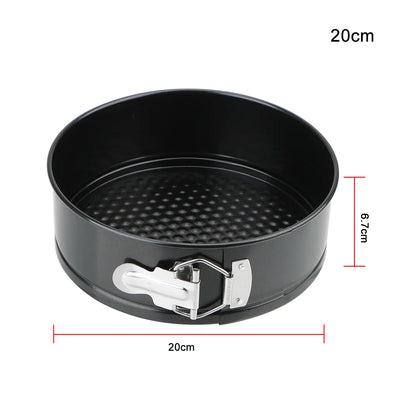 Removable Bottom Kitchen Accessories Non-Stick Metal Bake Cake Pan