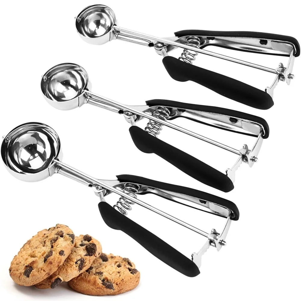 Stainless Steel Ice Cream Scoop  or Baking Cookie Scoop,