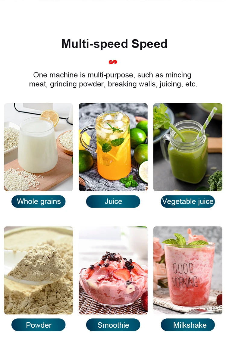 Heavy Duty Commercial Blende And Food Processor