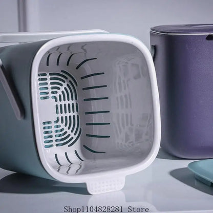 Countertop Compost Bin with Lid Odor-Free