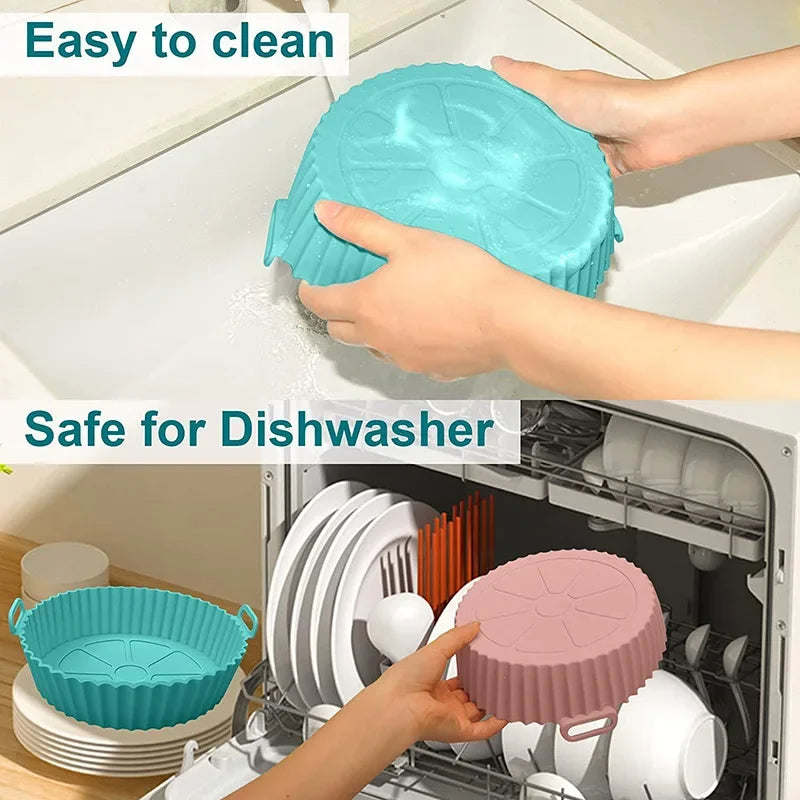 Reusable Air fryer Liner Pan