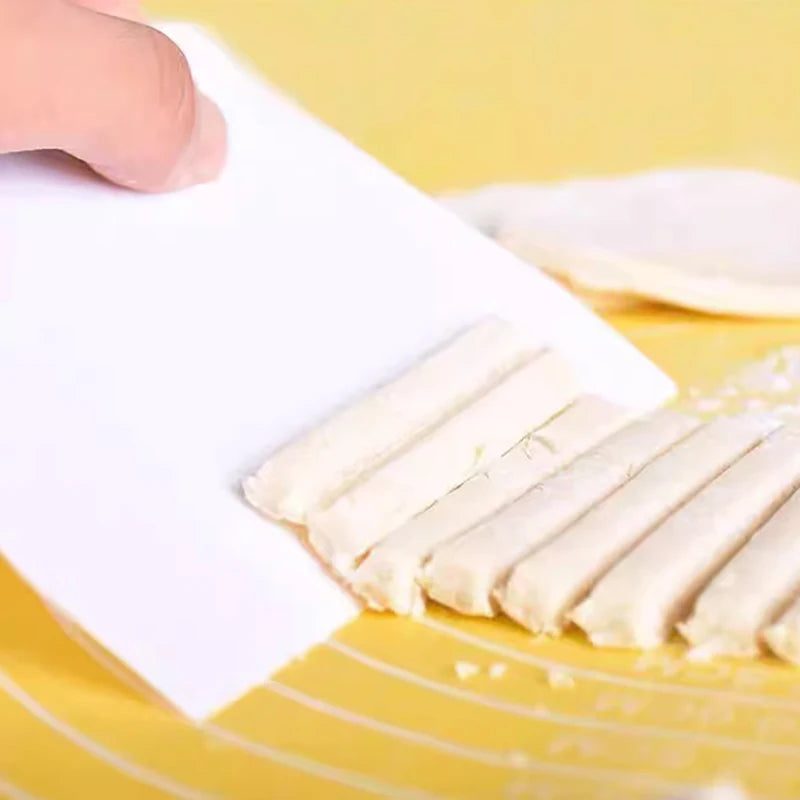 Multipurpose Dough Cutter Scraper for Bread and Pastry