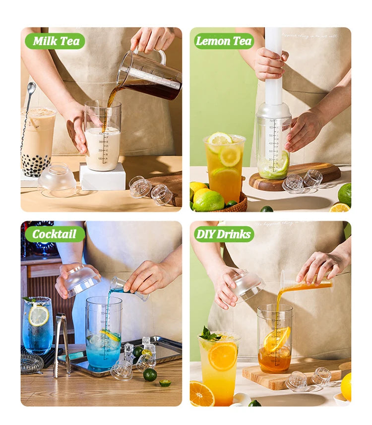 Plastic Cocktail  Bartender Wine Mixer for Party