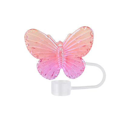 Butterfly Straw Cover Cap for Tumbler Cup