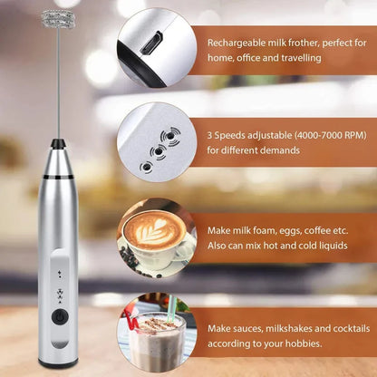 Portable Electric Handheld Cappuccino Blender