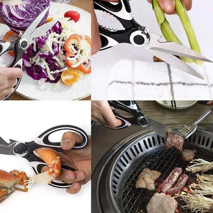 Multifunction Stainless Steel Kitchen Tools  Chicken Bone Fish Food Scissors
