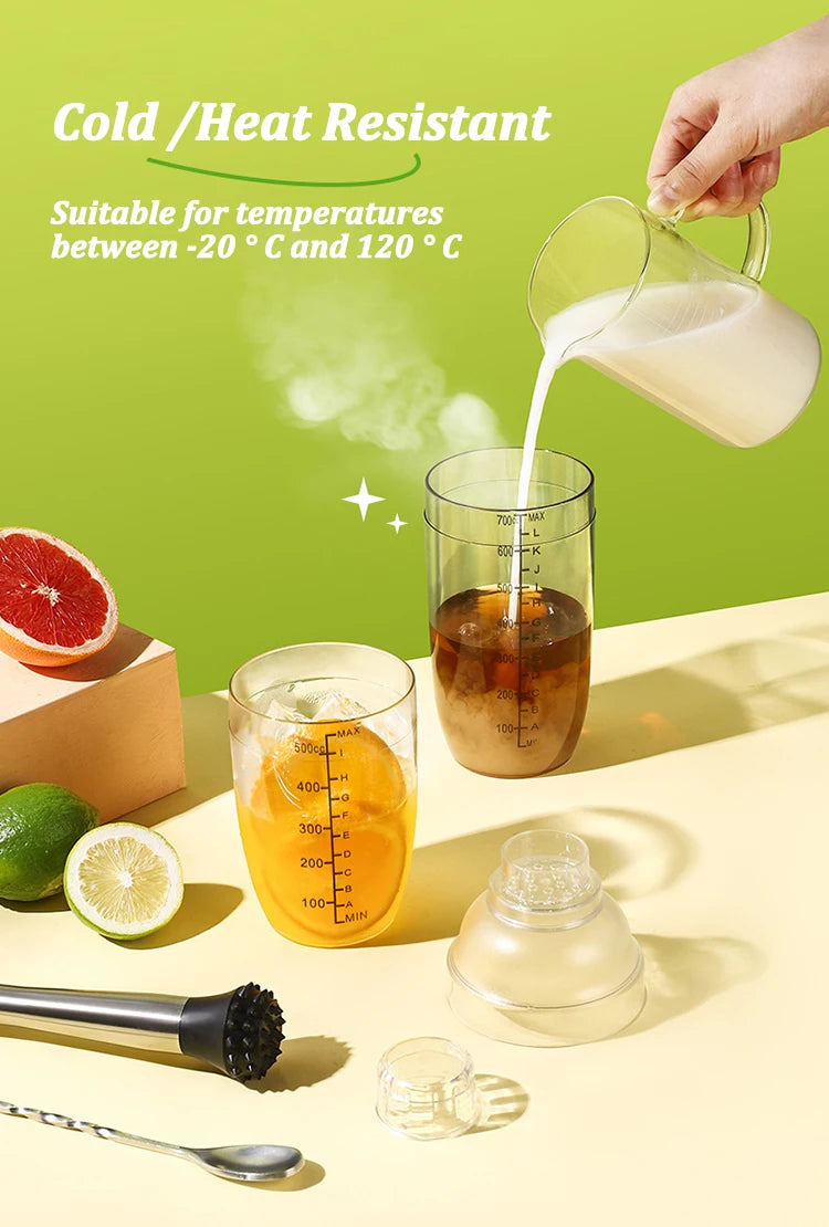 Plastic Cocktail  Bartender Wine Mixer for Party